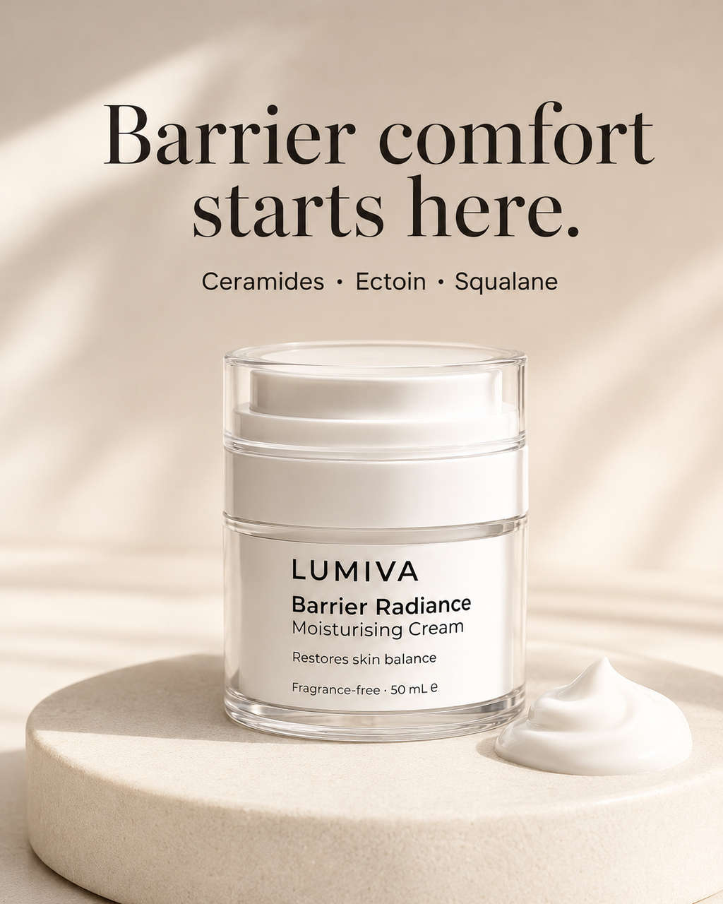 Barrier Radiance Moisturising Cream