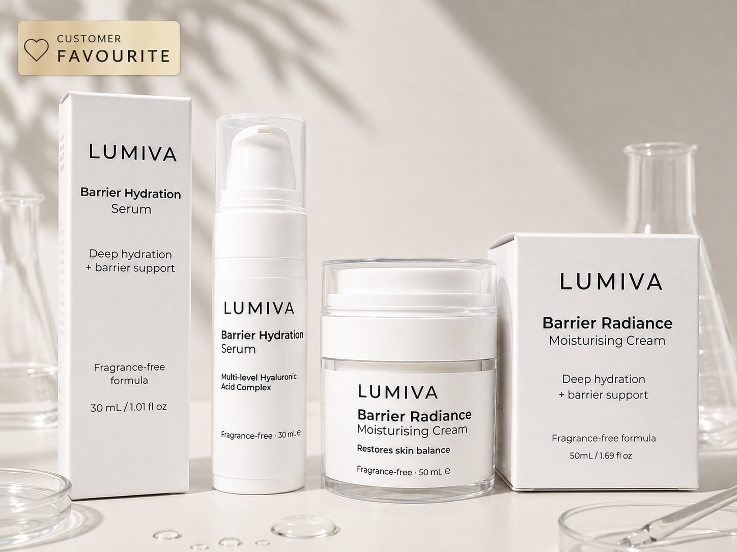 LUMIVA Barrier Hydration Duo