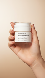 ceramide barrier support moisturiser by Lumiva
